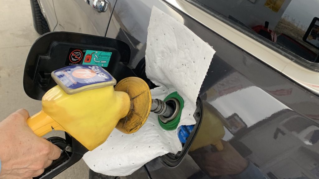 ReFuel Guard in use
